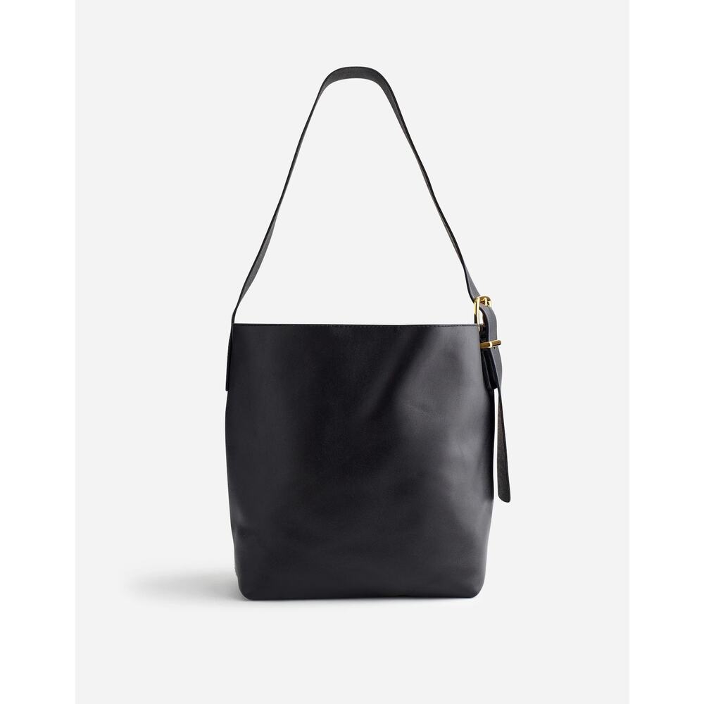 NWT Madewell The Medium Essential Bucket Tote Bag True Black